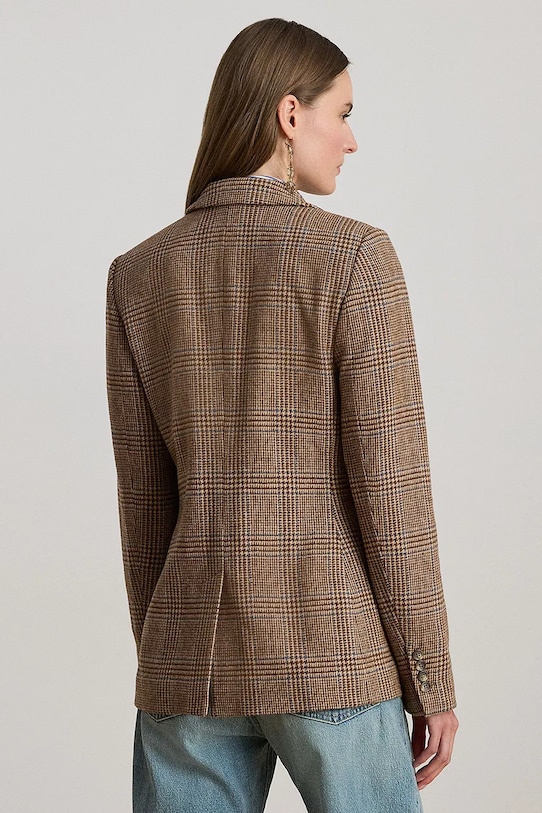 Lauren Ralph Lauren marynarka 200979814 brązowy AW25