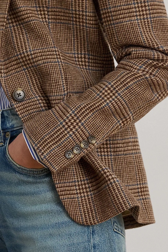 Lauren Ralph Lauren marynarka 200979814 brązowy