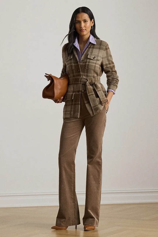 Oblečení Sako Lauren Ralph Lauren 200979709 hnědá