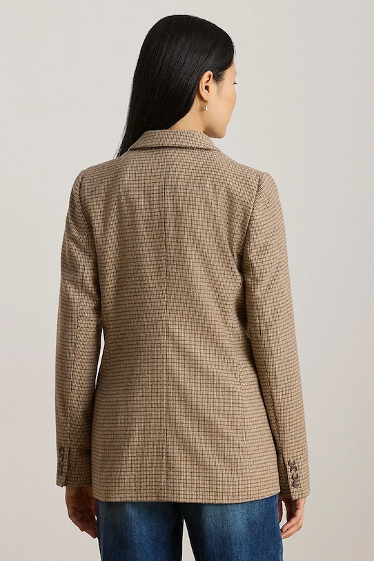 Lauren Ralph Lauren marynarka 200979827 brązowy AW25