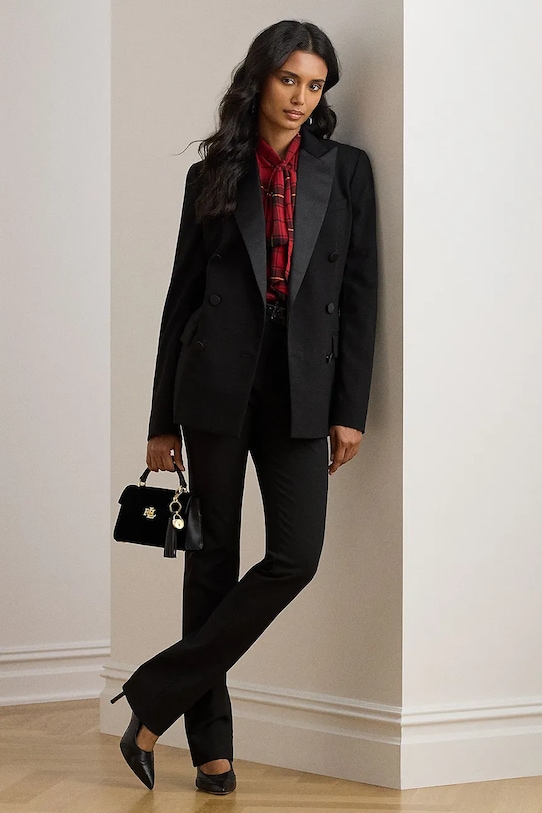 Odzież Lauren Ralph Lauren marynarka 200979959 czarny