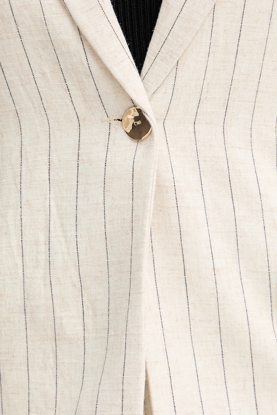 Morgan marynarka z lnem VRIZ.F beżowy