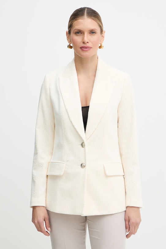 Morgan marynarka sztruksowa tkanina beżowy VKENI.F