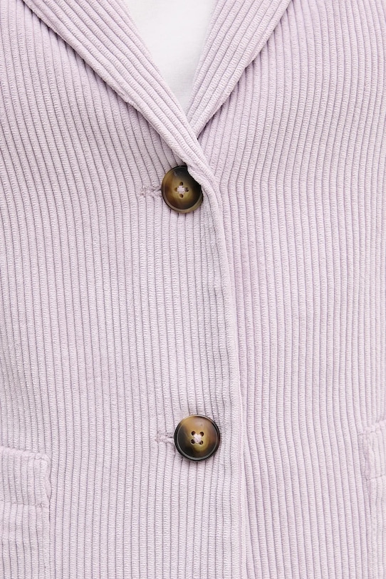 United Colors of Benetton marynarka sztruksowa fioletowy 2Q5GDW03I