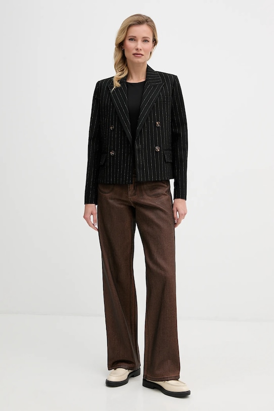 Sako United Colors of Benetton 2TUDDW03F čierna AW25