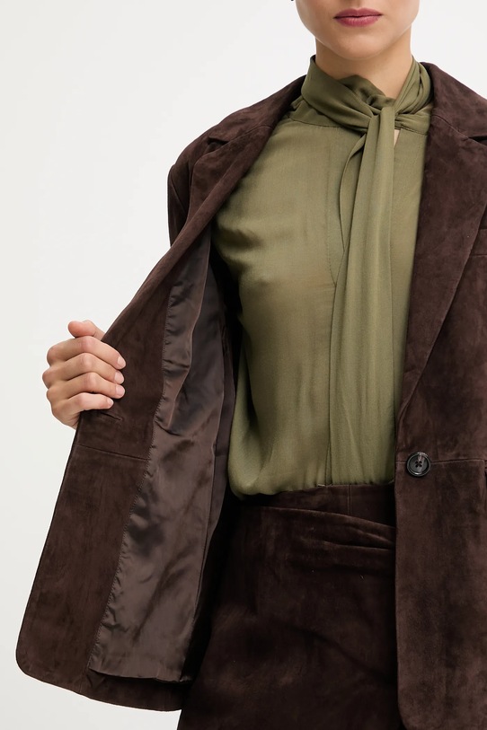 Never Fully Dressed marynarka zamszowa NFDOU409