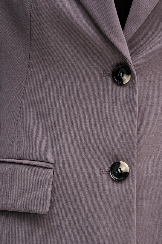 Sisley marynarka 21YPLW03H fioletowy