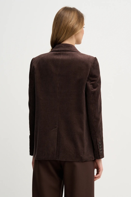 Odzież Sisley marynarka sztruksowa 29L0LW03J brązowy