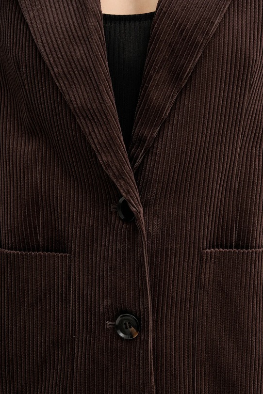 Sisley marynarka sztruksowa 29L0LW03J brązowy