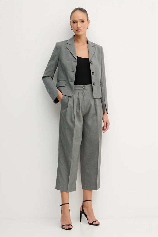 Σακάκι Sisley 2V99LW03K γκρί AW25