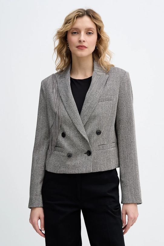 Піджак Sisley з підкладкою сірий 2D12LW03P