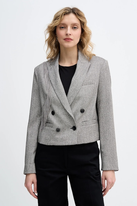 Піджак Sisley з підкладкою сірий 2D12LW03P