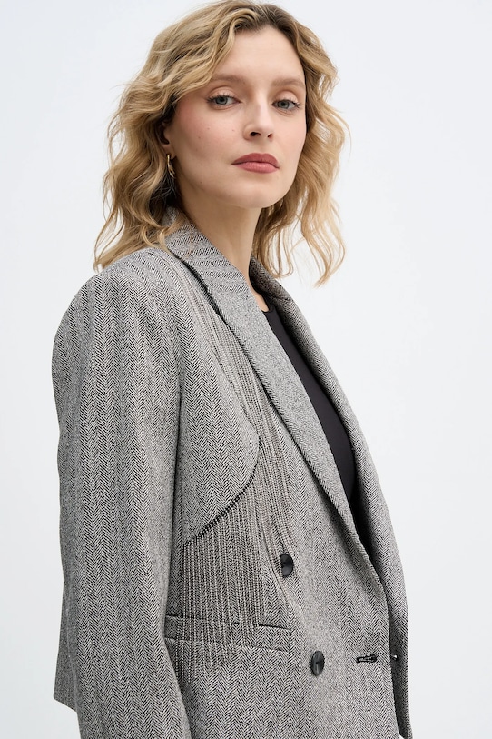 Sisley marynarka czarny 2D12LW03P