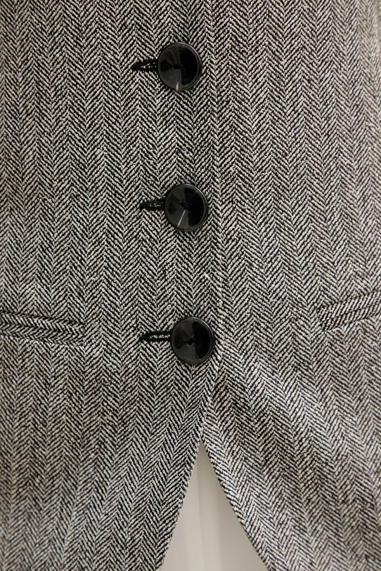 Bluza Sisley 5D12LH01R crna