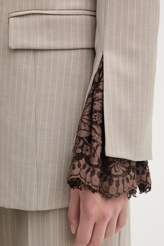 Haveone marynarka dwurzędowa damska JGE.P031 beżowy