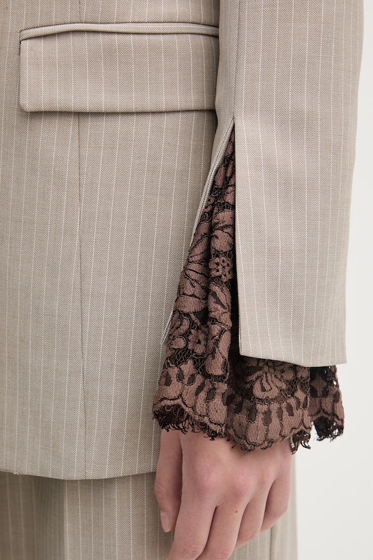 Haveone marynarka dwurzędowa damska JGE.P031 beżowy