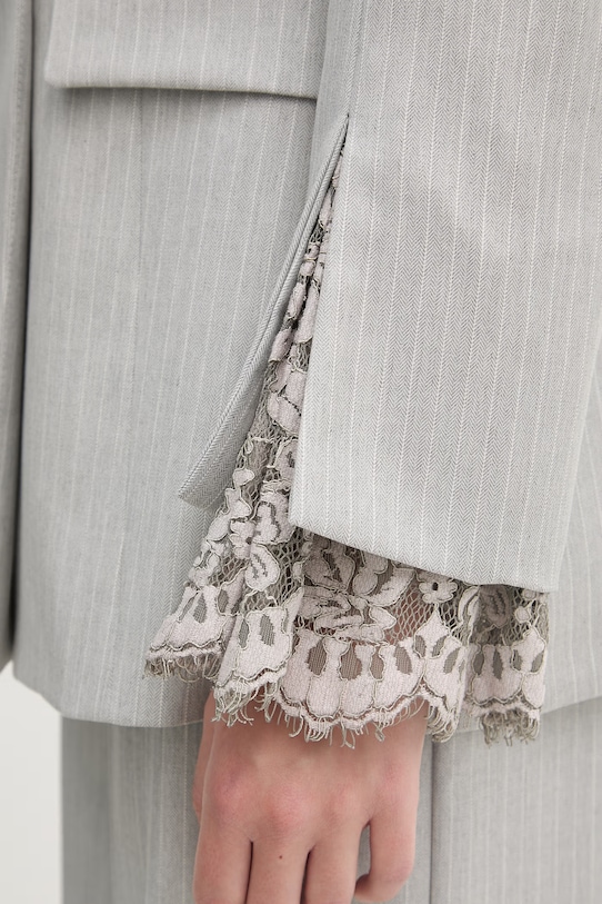 Haveone marynarka dwurzędowa damska JGE.P031 szary