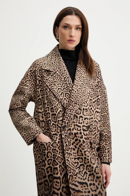 Marciano by Guess płaszcz MINA 5YGL20.7348A brązowy