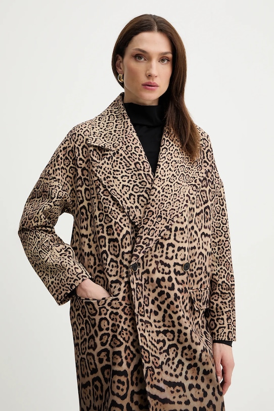 Marciano by Guess płaszcz MINA 5YGL20.7348A brązowy