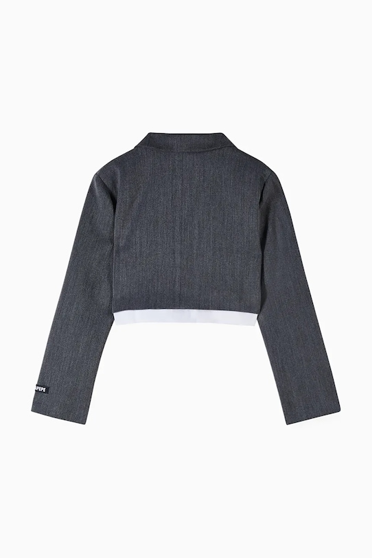 Dziewczynka Patrizia Pepe marynarka dziecięca A676 7S0280 szary