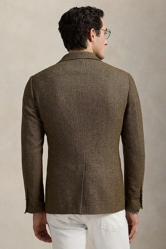 Polo Ralph Lauren marynarka 715966592 brązowy AW25