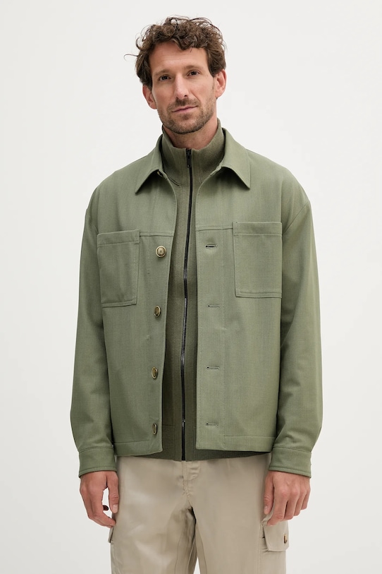 Bunda BOSS nezateplené zelená 50546059