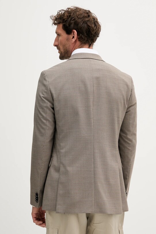 Ρούχα Μάλλινο σακάκι BOSS 50545790 μπεζ