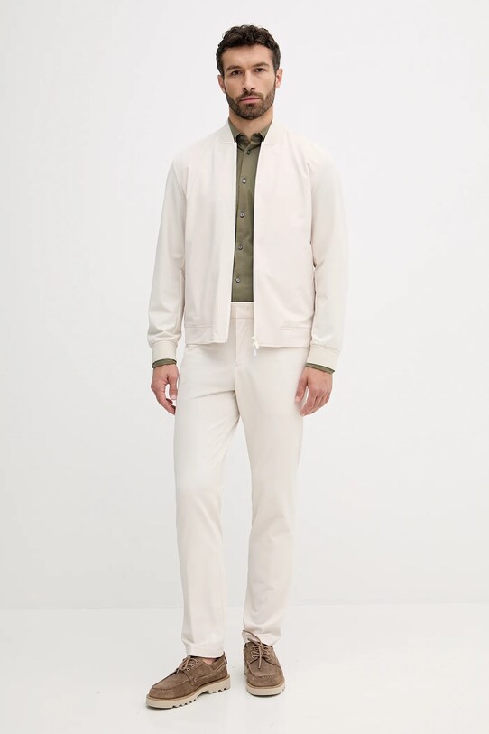 BOSS bomber dzseki 50545795 bézs AW25