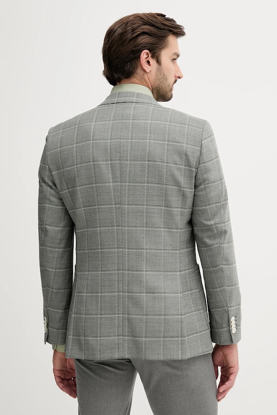 Abbigliamento BOSS giacca in lana 50545870 grigio