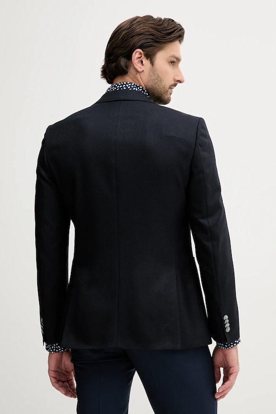 Одяг Вовняний піджак BOSS 50545880 темно-синій