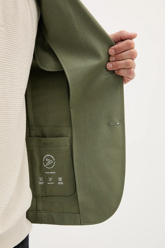 Blazer s příměsí vlny BOSS 50546055