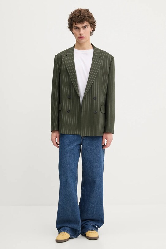 Σακάκι HUGO 50544613 πράσινο AW25