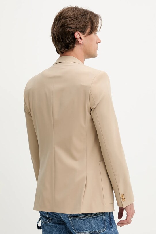 Ruházat HUGO gyapjú kabát 50547465 bézs