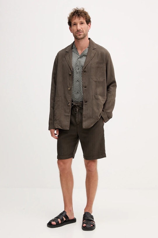 Frescobol Carioca marynarka 2590.840 brązowy AW25