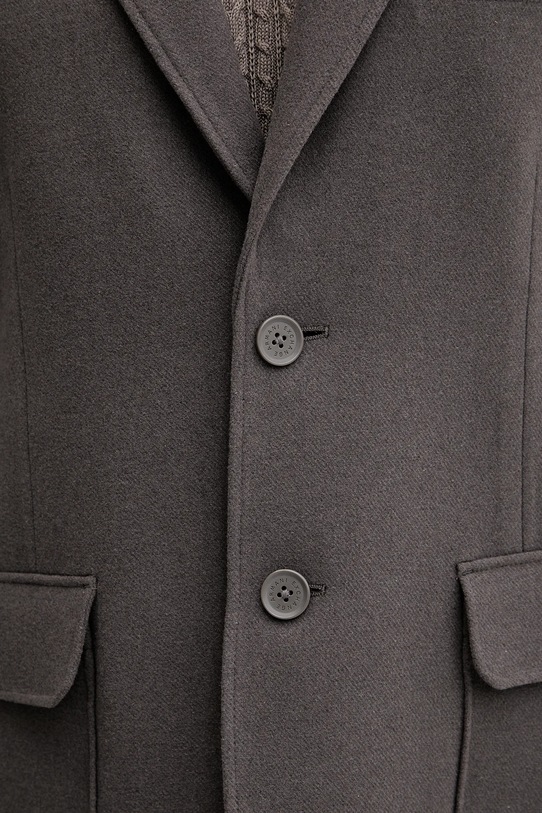 Armani Exchange marynarka z dodatkiem wełny XM001873.AF16644 szary