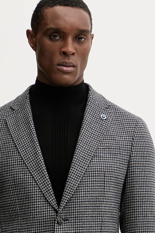 Joop! marynarka z dodatkiem wełny szary 30048819