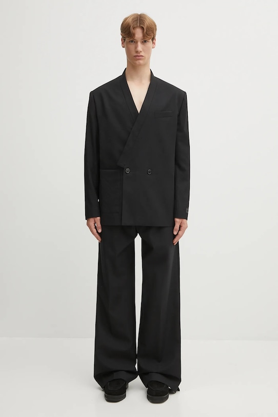 Μάλλινο σακάκι Kenzo Weave Kimono Tailored FF65VE1309ID