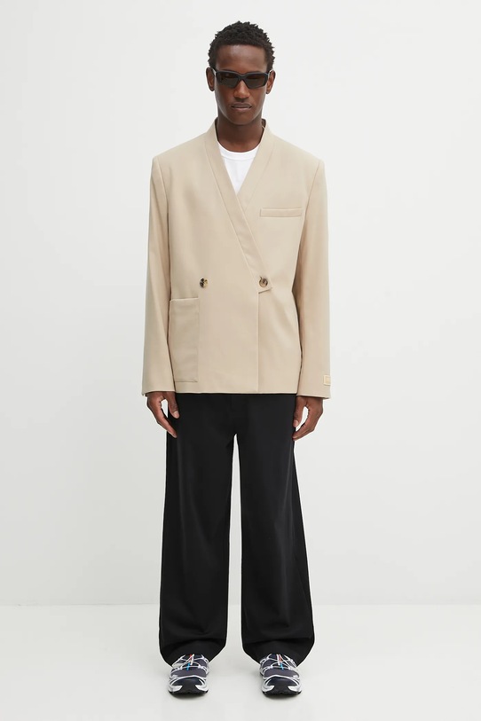 Μπουφάν με μαλλί Kenzo Adjusted Tailored FF65VE1459RZ