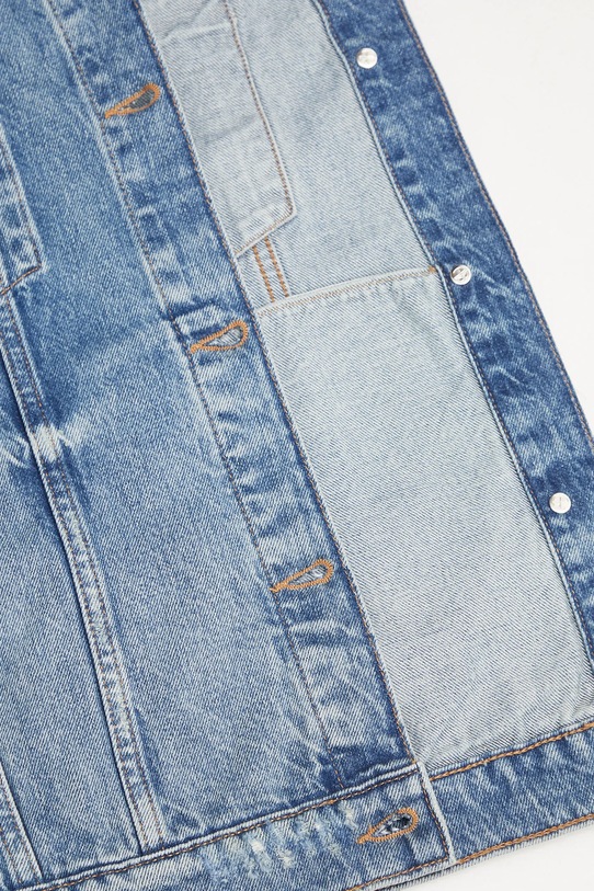 Anine Bing kamizelka jeansowa rory vest A.01.10857 niebieski