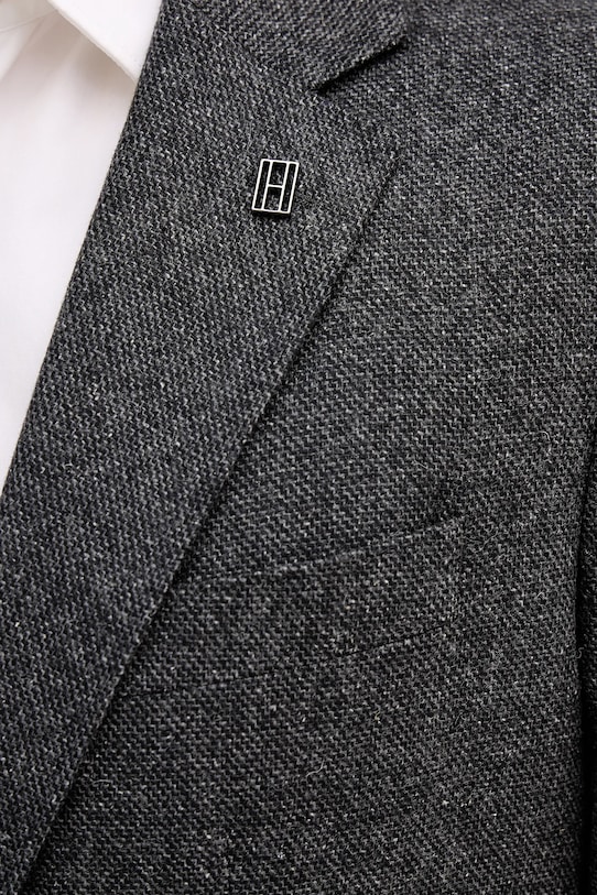 Sako s přídavkem vlny Tommy Hilfiger MW0MW40762 šedá