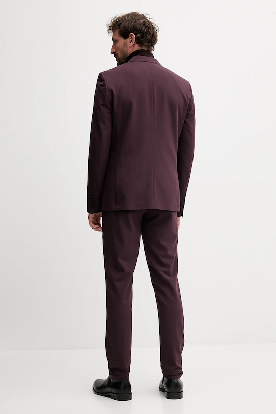 Odzież Lindbergh garnitur 30.606900 bordowy