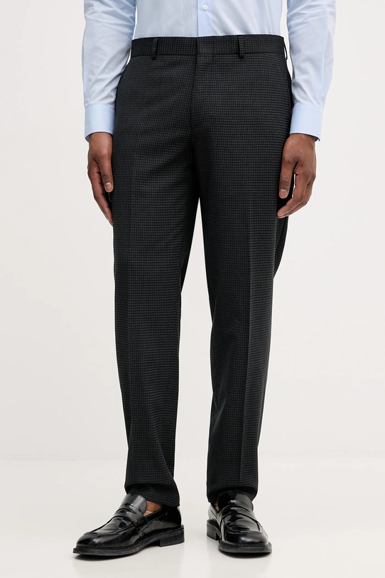 Michael Kors marynarka z dodatkiem wełny regular czarny MK0SB01132