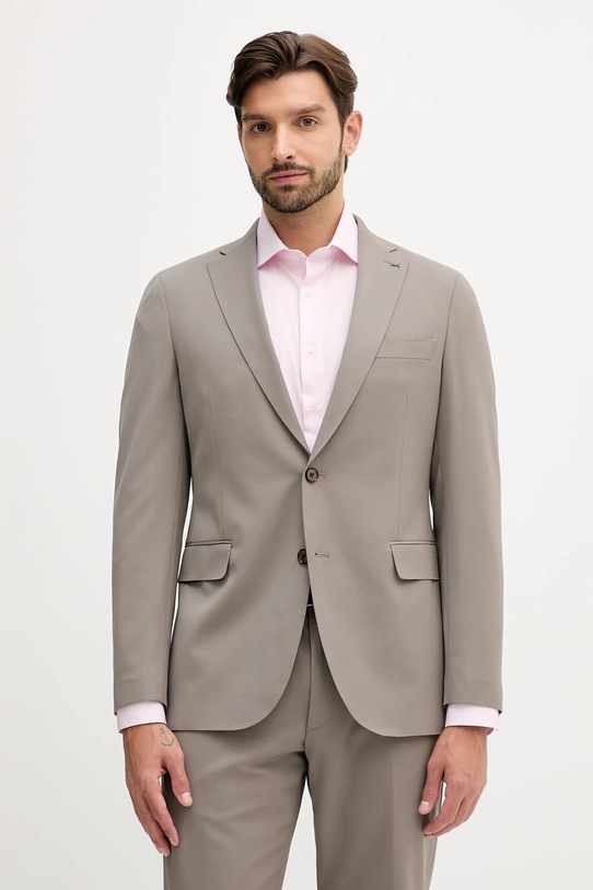 Odzież Michael Kors garnitur z dodatkiem wełny MD0MD91257 beżowy