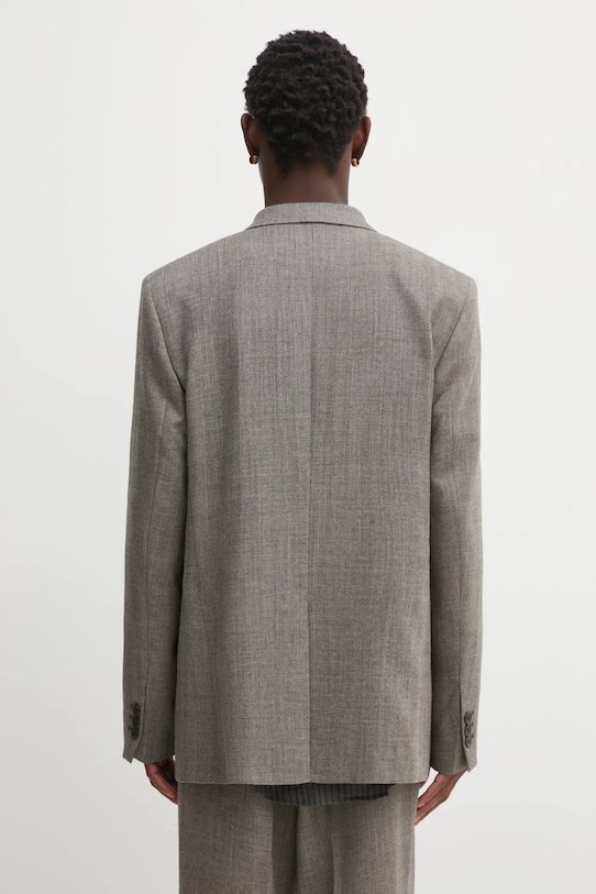 Clothing Our Legacy wool blazer Ceremony M4250CB brown