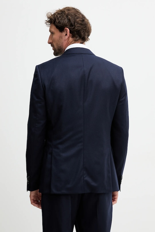 Oblečenie Vlnené sako BOSS 50553008 tmavomodrá
