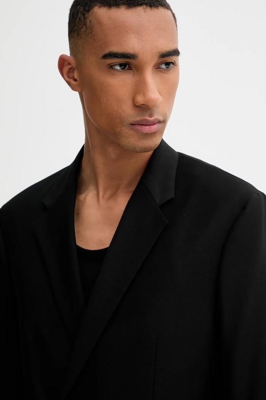 HUGO sacou din lână negru 50549053