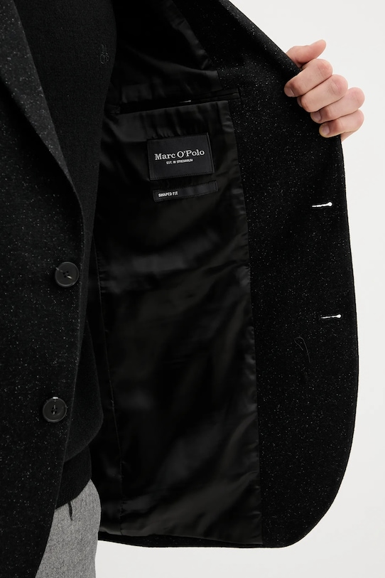 Піджак з додаванням вовни Marc O'Polo 529017080094 чорний