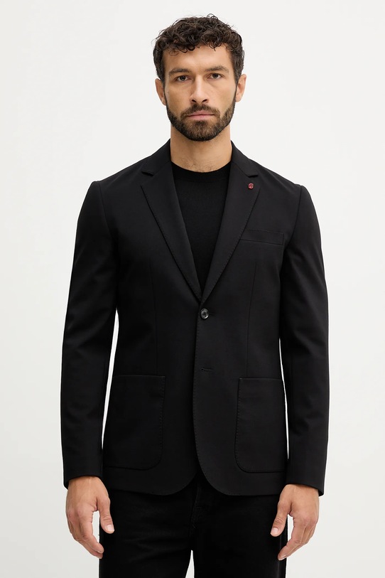 Σακάκι Liu Jo κανονικό μαύρο QXX082.J4776