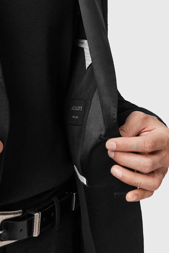 Σακάκι AllSaints GERMAIN μαύρο M009QD