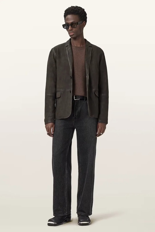 Замшевый пиджак AllSaints MONET M018LC
